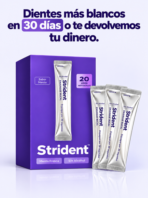 Enjuague Bucal Blanqueador Strident